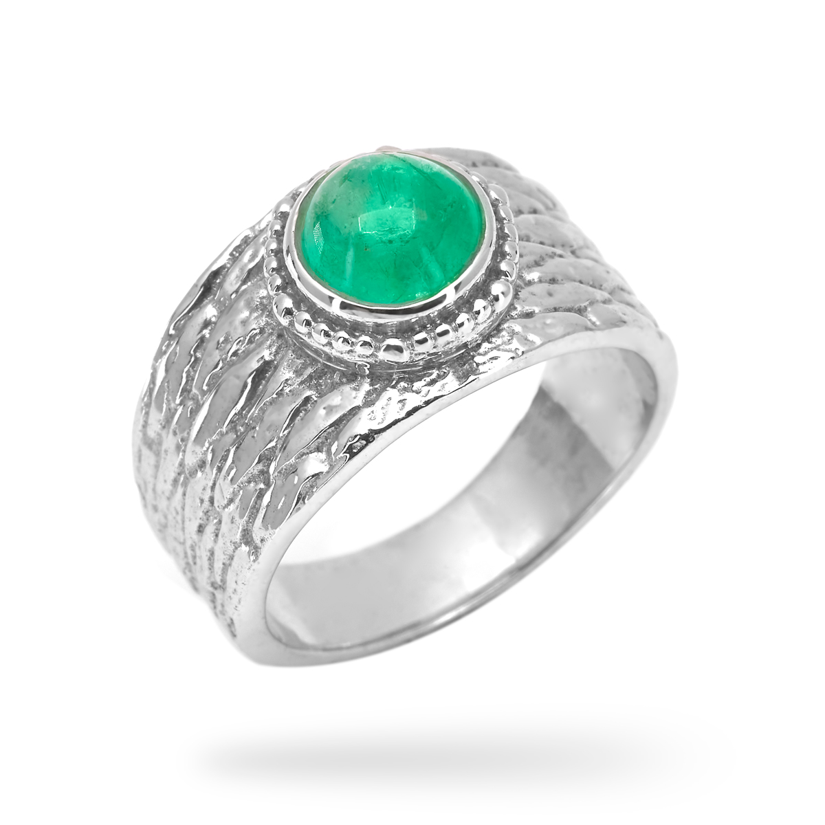 Bague emeraude argent Jane